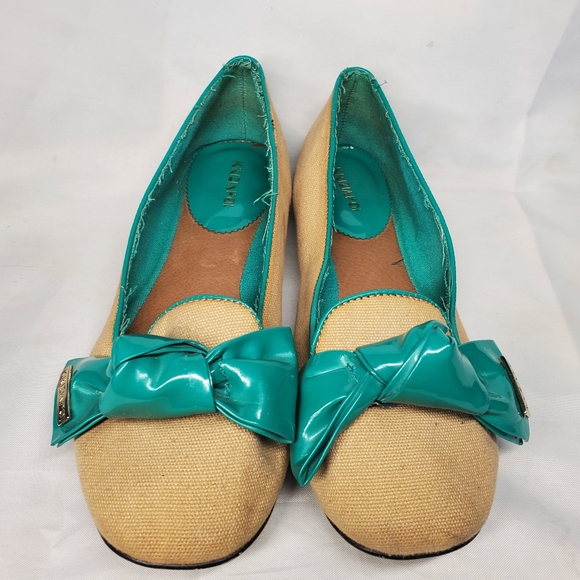 KRIZIA POI ballerina flats Sz 37 - Picture 1 of 5